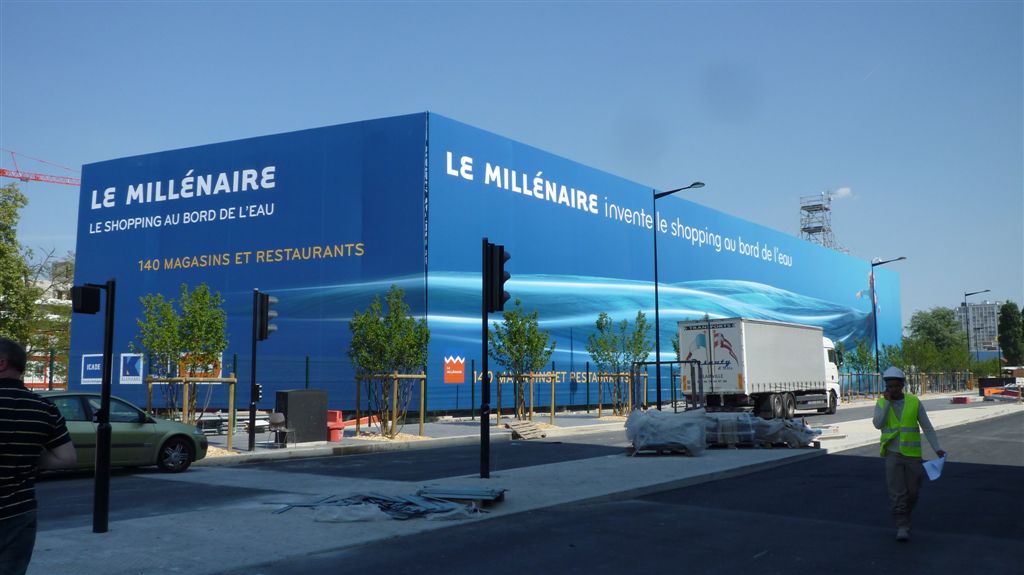 Bâche monumentale